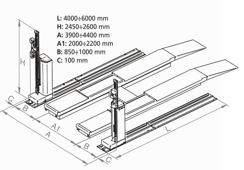 Bộ Căn Chỉnh Góc Lái Không Tiếp Xúc FASEP A632.007