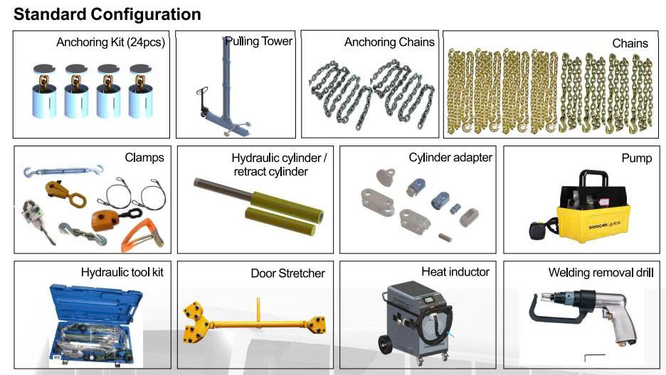 Hệ thống nắn chỉnh cabin xe buýt - xe tải cỡ lớn DOOCAR CT-4115B