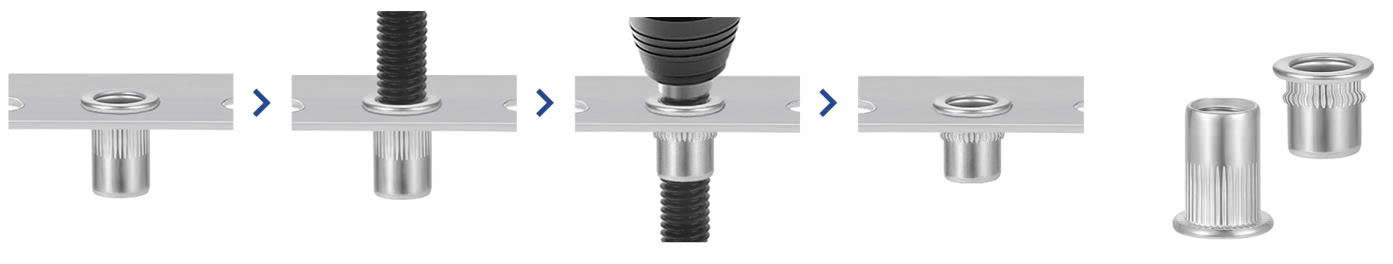 Máy Rút Tán Rive Cấp Phôi Tự Động VIMET FNR04301