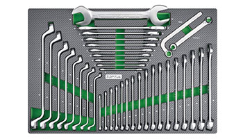 Tủ đồ nghề 7 ngăn 282 chi tiết Toptul GE-28217