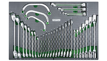 Tủ đồ nghề 7 ngăn 308 chi tiết Toptul GE-30806