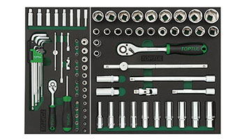 Tủ đồ nghề 7 ngăn 280pcs Toptul GV-28008