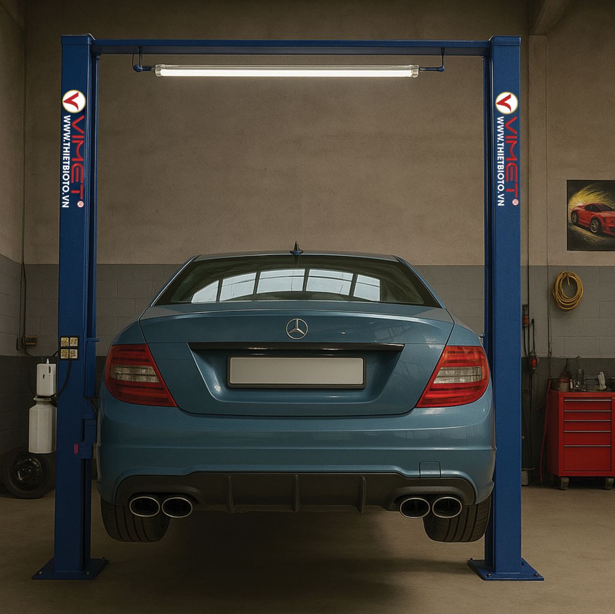 Cầu nâng 2 trụ VIMET