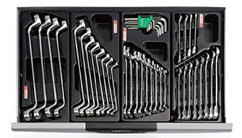 Tủ đồ nghề 7 ngăn 229pcs Toptul GCAJ229H