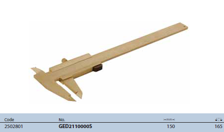 Thước kẹp đồng thang đo 1/20 Gedore GED2110000S