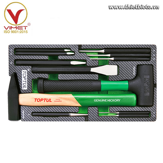 Bộ dụng cụ búa đột đục TOPTUL GEA0124