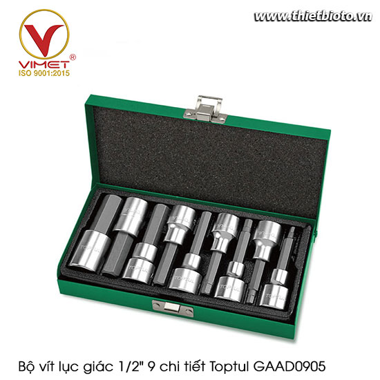 Bộ vít lục giác 1/2