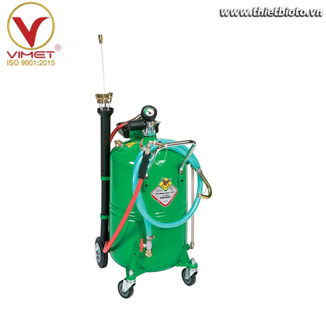 Thiết bị hút nhớt thải bằng khí nén 115 lít Raasm 43114