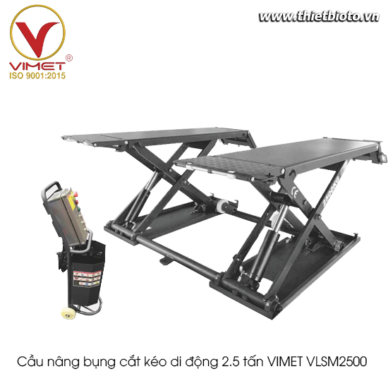 Cầu nâng bụng cắt kéo di động VIMET VSLM2500